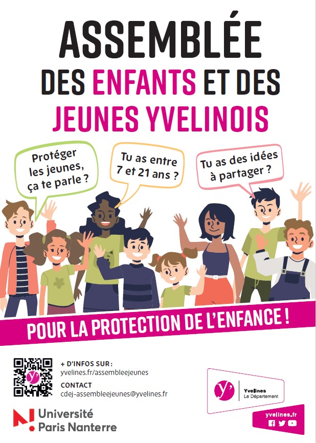 Lancement de l’Assemblée des enfants et des jeunes en Yvelines, initiative faisant l’objet d’un nouveau projet de recherche Efis